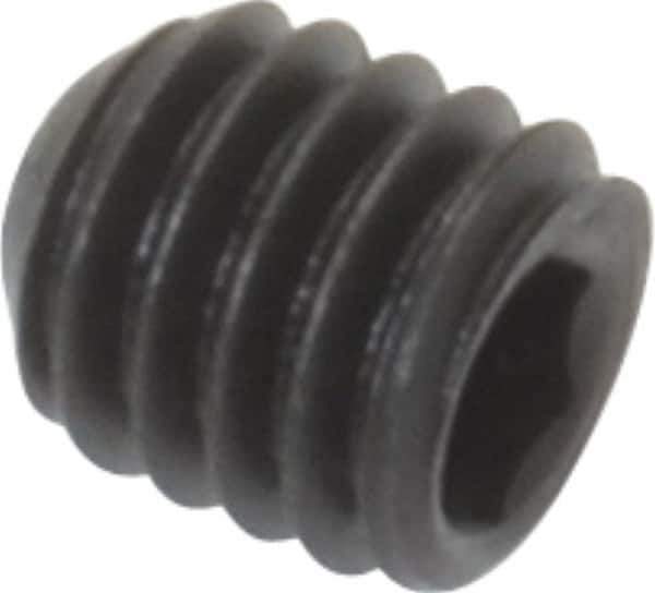 Value Collection - M3x0.50 Metric Coarse, 3mm OAL, Cup Point Set Screw - Grade 14.9 (45H) Alloy Steel, 1.5mm Key - Industrial Tool & Supply