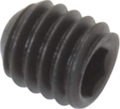 Value Collection - M3x0.50 Metric Coarse, 3mm OAL, Cup Point Set Screw - Grade 14.9 (45H) Alloy Steel, 1.5mm Key - Industrial Tool & Supply