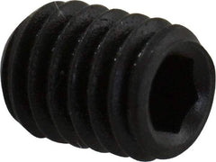 Value Collection - M3x0.50 Metric Coarse, 4mm OAL, Cup Point Set Screw - Grade 14.9 (45H) Alloy Steel, 1.5mm Key - Industrial Tool & Supply