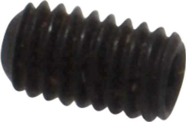 Value Collection - M3x0.50 Metric Coarse, 5mm OAL, Cup Point Set Screw - Grade 14.9 (45H) Alloy Steel, 1.5mm Key - Industrial Tool & Supply