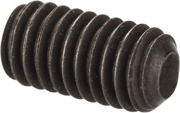 Value Collection - M3x0.50 Metric Coarse, 6mm OAL, Cup Point Set Screw - Grade 14.9 (45H) Alloy Steel, 1.5mm Key - Industrial Tool & Supply