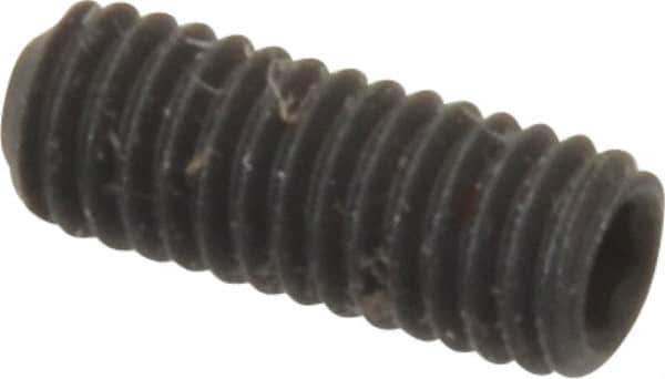 Value Collection - M3x0.50 Metric Coarse, 8mm OAL, Cup Point Set Screw - Grade 14.9 (45H) Alloy Steel, 1.5mm Key - Industrial Tool & Supply