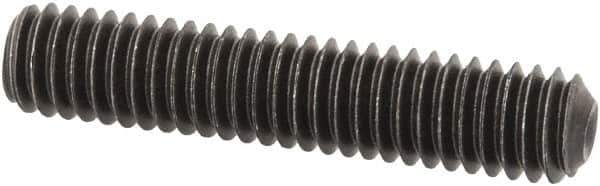 Value Collection - M4x0.70 Metric Coarse, 20mm OAL, Cup Point Set Screw - Grade 14.9 (45H) Alloy Steel, 2mm Key - Industrial Tool & Supply