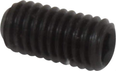 Value Collection - M5x0.80 Metric Coarse, 10mm OAL, Cup Point Set Screw - Grade 14.9 (45H) Alloy Steel, 2.5mm Key - Industrial Tool & Supply