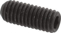 Value Collection - M5x0.80 Metric Coarse, 12mm OAL, Cup Point Set Screw - Grade 14.9 (45H) Alloy Steel, 2.5mm Key - Industrial Tool & Supply