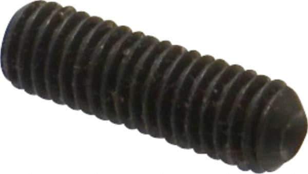 Value Collection - M5x0.80 Metric Coarse, 16mm OAL, Cup Point Set Screw - Grade 14.9 (45H) Alloy Steel, 2.5mm Key - Industrial Tool & Supply