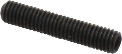 Value Collection - M5x0.80 Metric Coarse, 25mm OAL, Cup Point Set Screw - Grade 14.9 (45H) Alloy Steel, 2.5mm Key - Industrial Tool & Supply