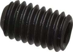 Value Collection - M6x1.00 Metric Coarse, 10mm OAL, Cup Point Set Screw - Grade 14.9 (45H) Alloy Steel, 3mm Key - Industrial Tool & Supply