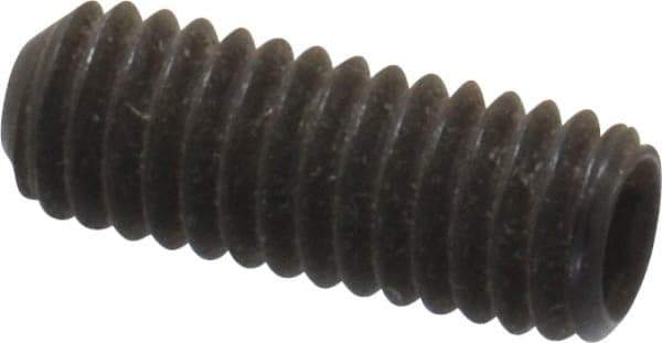 Value Collection - M6x1.00 Metric Coarse, 16mm OAL, Cup Point Set Screw - Grade 14.9 (45H) Alloy Steel, 3mm Key - Industrial Tool & Supply