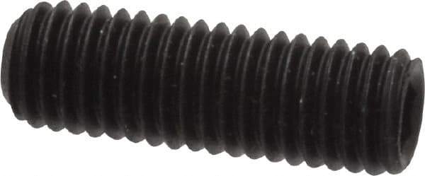 Value Collection - M10x1.50 Metric Coarse, 30mm OAL, Cup Point Set Screw - Grade 14.9 (45H) Alloy Steel, 5mm Key - Industrial Tool & Supply