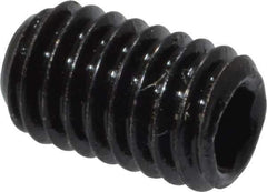 Value Collection - M3x0.50, 5mm OAL, Flat Point Set Screw - Grade 14.9 (45H) Alloy Steel, 1.5mm Key - Industrial Tool & Supply