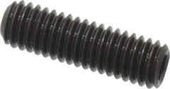 Value Collection - M3x0.50, 10mm OAL, Flat Point Set Screw - Grade 14.9 (45H) Alloy Steel, 1.5mm Key - Industrial Tool & Supply