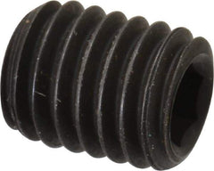 Value Collection - M8x1.25, 10mm OAL, Flat Point Set Screw - Grade 14.9 (45H) Alloy Steel, 4mm Key - Industrial Tool & Supply