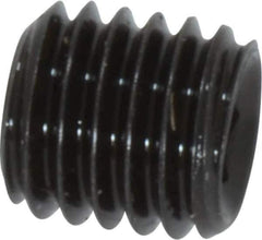 Value Collection - M10x1.50, 10mm OAL, Flat Point Set Screw - Grade 14.9 (45H) Alloy Steel, 5mm Key - Industrial Tool & Supply