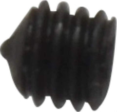 Value Collection - M3x0.50, 3mm OAL, Cone Point Set Screw - Grade 14.9 (45H) Alloy Steel, 1.5mm Key - Industrial Tool & Supply