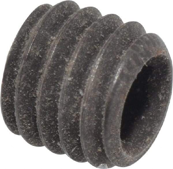 Value Collection - M5x0.80, 5mm OAL, Cone Point Set Screw - Grade 14.9 (45H) Alloy Steel, 2.5mm Key - Industrial Tool & Supply