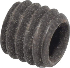 Value Collection - M5x0.80, 5mm OAL, Cone Point Set Screw - Grade 14.9 (45H) Alloy Steel, 2.5mm Key - Industrial Tool & Supply