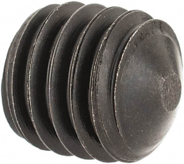 Value Collection - M8x1.25, 8mm OAL, Cone Point Set Screw - Grade 14.9 (45H) Alloy Steel, 4mm Key - Industrial Tool & Supply