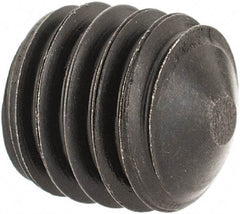 Value Collection - M8x1.25, 8mm OAL, Cone Point Set Screw - Grade 14.9 (45H) Alloy Steel, 4mm Key - Industrial Tool & Supply