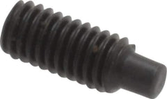 Value Collection - M3x0.50, 8mm OAL, Dog Point Set Screw - Grade 14.9 (45H) Alloy Steel, 1.5mm Key - Industrial Tool & Supply