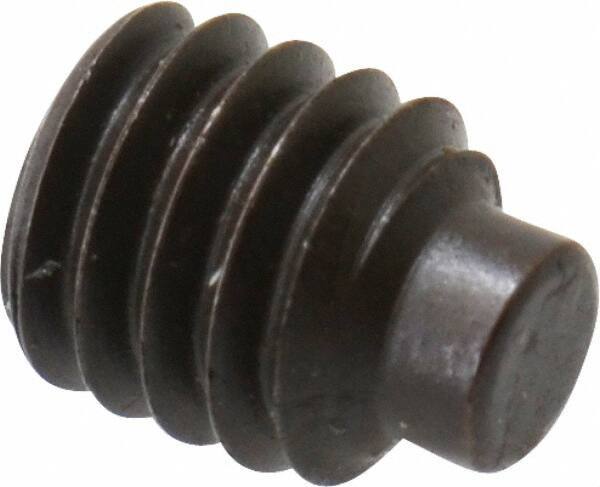 Value Collection - M4x0.70, 5mm OAL, Dog Point Set Screw - Grade 14.9 (45H) Alloy Steel, 2mm Key - Industrial Tool & Supply