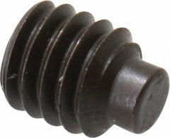 Value Collection - M4x0.70, 5mm OAL, Dog Point Set Screw - Grade 14.9 (45H) Alloy Steel, 2mm Key - Industrial Tool & Supply