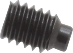 Value Collection - M4x0.70, 6mm OAL, Dog Point Set Screw - Grade 14.9 (45H) Alloy Steel, 2mm Key - Industrial Tool & Supply
