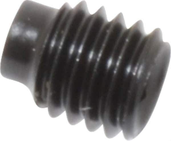 Value Collection - M5x0.80, 6mm OAL, Dog Point Set Screw - Grade 14.9 (45H) Alloy Steel, 2.5mm Key - Industrial Tool & Supply
