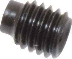 Value Collection - M5x0.80, 6mm OAL, Dog Point Set Screw - Grade 14.9 (45H) Alloy Steel, 2.5mm Key - Industrial Tool & Supply