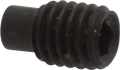 Value Collection - M5x0.80, 8mm OAL, Dog Point Set Screw - Grade 14.9 (45H) Alloy Steel, 2.5mm Key - Industrial Tool & Supply