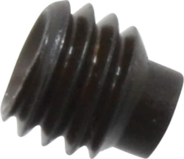 Value Collection - M6x1.00, 6mm OAL, Dog Point Set Screw - Grade 14.9 (45H) Alloy Steel, 3mm Key - Industrial Tool & Supply