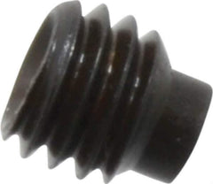 Value Collection - M6x1.00, 6mm OAL, Dog Point Set Screw - Grade 14.9 (45H) Alloy Steel, 3mm Key - Industrial Tool & Supply