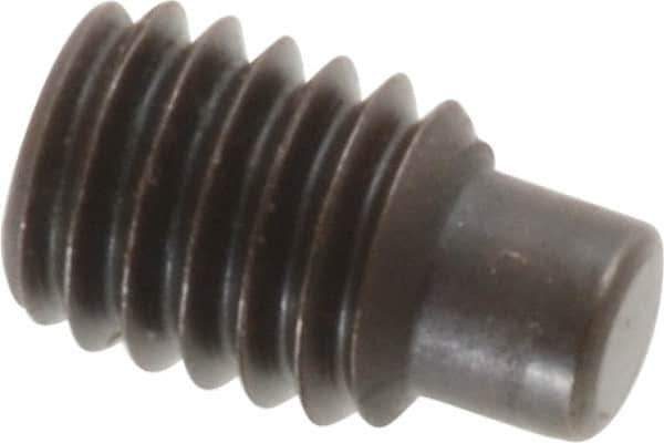Value Collection - M6x1.00, 10mm OAL, Dog Point Set Screw - Grade 14.9 (45H) Alloy Steel, 3mm Key - Industrial Tool & Supply