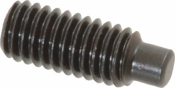 Value Collection - M6x1.00, 16mm OAL, Dog Point Set Screw - Grade 14.9 (45H) Alloy Steel, 3mm Key - Industrial Tool & Supply
