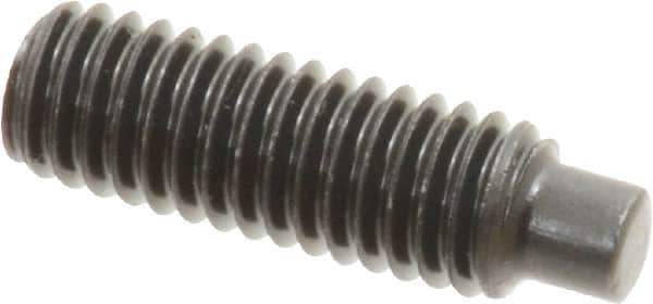 Value Collection - M6x1.00, 20mm OAL, Dog Point Set Screw - Grade 14.9 (45H) Alloy Steel, 3mm Key - Industrial Tool & Supply