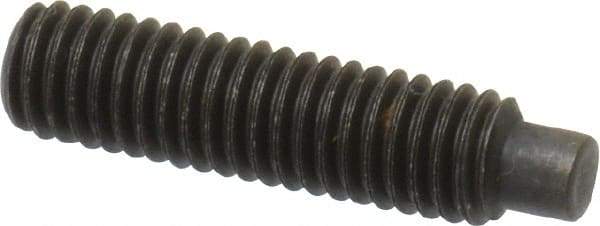 Value Collection - M6x1.00, 25mm OAL, Dog Point Set Screw - Grade 14.9 (45H) Alloy Steel, 3mm Key - Industrial Tool & Supply