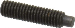 Value Collection - M6x1.00, 25mm OAL, Dog Point Set Screw - Grade 14.9 (45H) Alloy Steel, 3mm Key - Industrial Tool & Supply