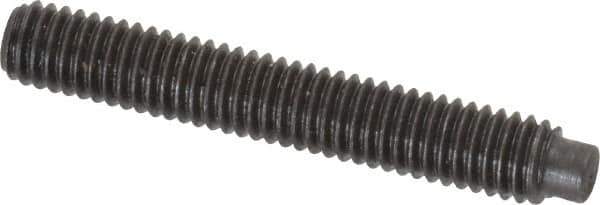 Value Collection - M6x1.00, 40mm OAL, Dog Point Set Screw - Grade 14.9 (45H) Alloy Steel, 3mm Key - Industrial Tool & Supply