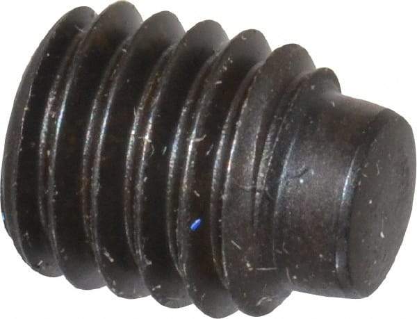 Value Collection - M8x1.25, 10mm OAL, Dog Point Set Screw - Grade 14.9 (45H) Alloy Steel, 4mm Key - Industrial Tool & Supply