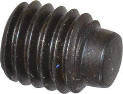 Value Collection - M8x1.25, 10mm OAL, Dog Point Set Screw - Grade 14.9 (45H) Alloy Steel, 4mm Key - Industrial Tool & Supply
