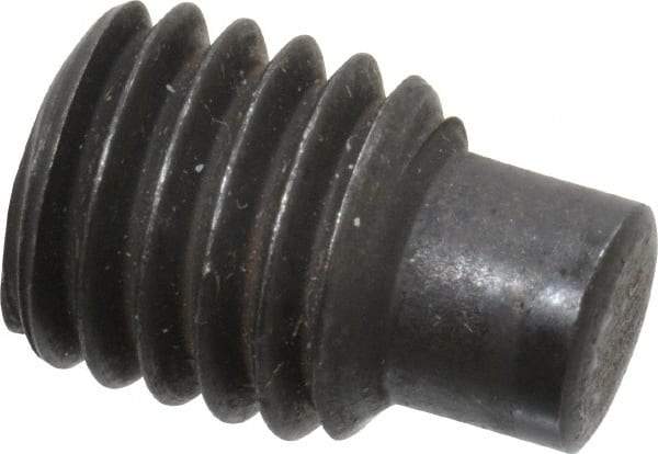 Value Collection - M8x1.25, 12mm OAL, Dog Point Set Screw - Grade 14.9 (45H) Alloy Steel, 4mm Key - Industrial Tool & Supply