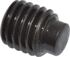 Value Collection - M10x1.50, 12mm OAL, Dog Point Set Screw - Grade 14.9 (45H) Alloy Steel, 5mm Key - Industrial Tool & Supply