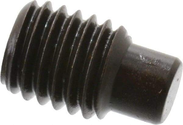 Value Collection - M10x1.50, 16mm OAL, Dog Point Set Screw - Grade 14.9 (45H) Alloy Steel, 5mm Key - Industrial Tool & Supply