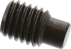 Value Collection - M10x1.50, 16mm OAL, Dog Point Set Screw - Grade 14.9 (45H) Alloy Steel, 5mm Key - Industrial Tool & Supply