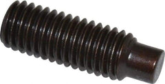 Value Collection - M10x1.50, 30mm OAL, Dog Point Set Screw - Grade 14.9 (45H) Alloy Steel, 5mm Key - Industrial Tool & Supply