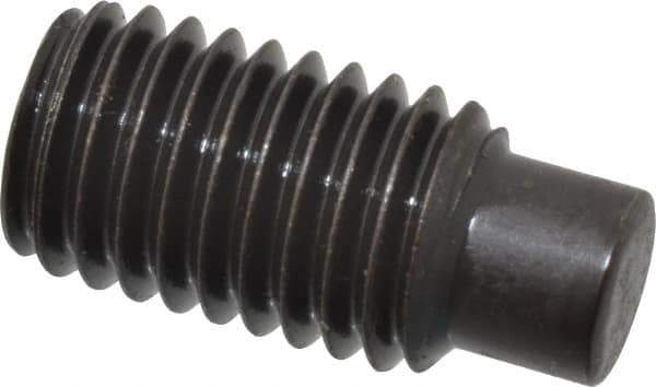 Value Collection - M12x1.75, 25mm OAL, Dog Point Set Screw - Grade 14.9 (45H) Alloy Steel, 6mm Key - Industrial Tool & Supply
