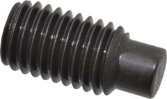 Value Collection - M12x1.75, 25mm OAL, Dog Point Set Screw - Grade 14.9 (45H) Alloy Steel, 6mm Key - Industrial Tool & Supply