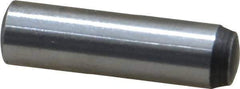 Value Collection - 5mm Diam x 18mm Pin Length Grade 8 Alloy Steel Precision Dowel Pin - Bright Finish, 1 Rounded End - Industrial Tool & Supply