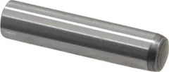 Value Collection - 5mm Diam x 22mm Pin Length Grade 8 Alloy Steel Precision Dowel Pin - Bright Finish, 1 Rounded End - Industrial Tool & Supply