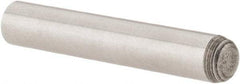 Value Collection - 5mm Diam x 30mm Pin Length Grade 8 Alloy Steel Precision Dowel Pin - Bright Finish, 1 Rounded End - Industrial Tool & Supply